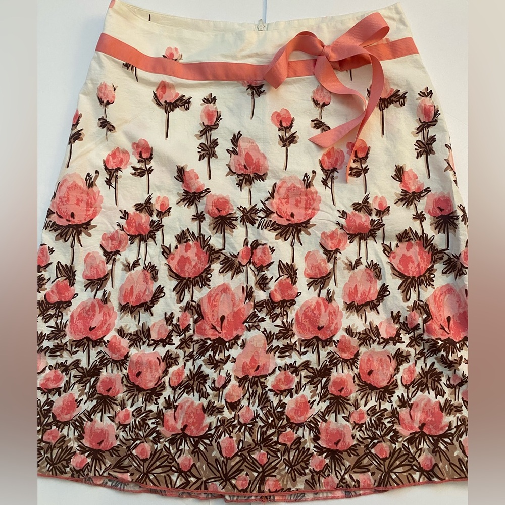 Y2K Speechless floral and white skirt